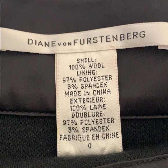 Diane Von Furstenberg Wool Pencil Skirt - Picture 2 of 2